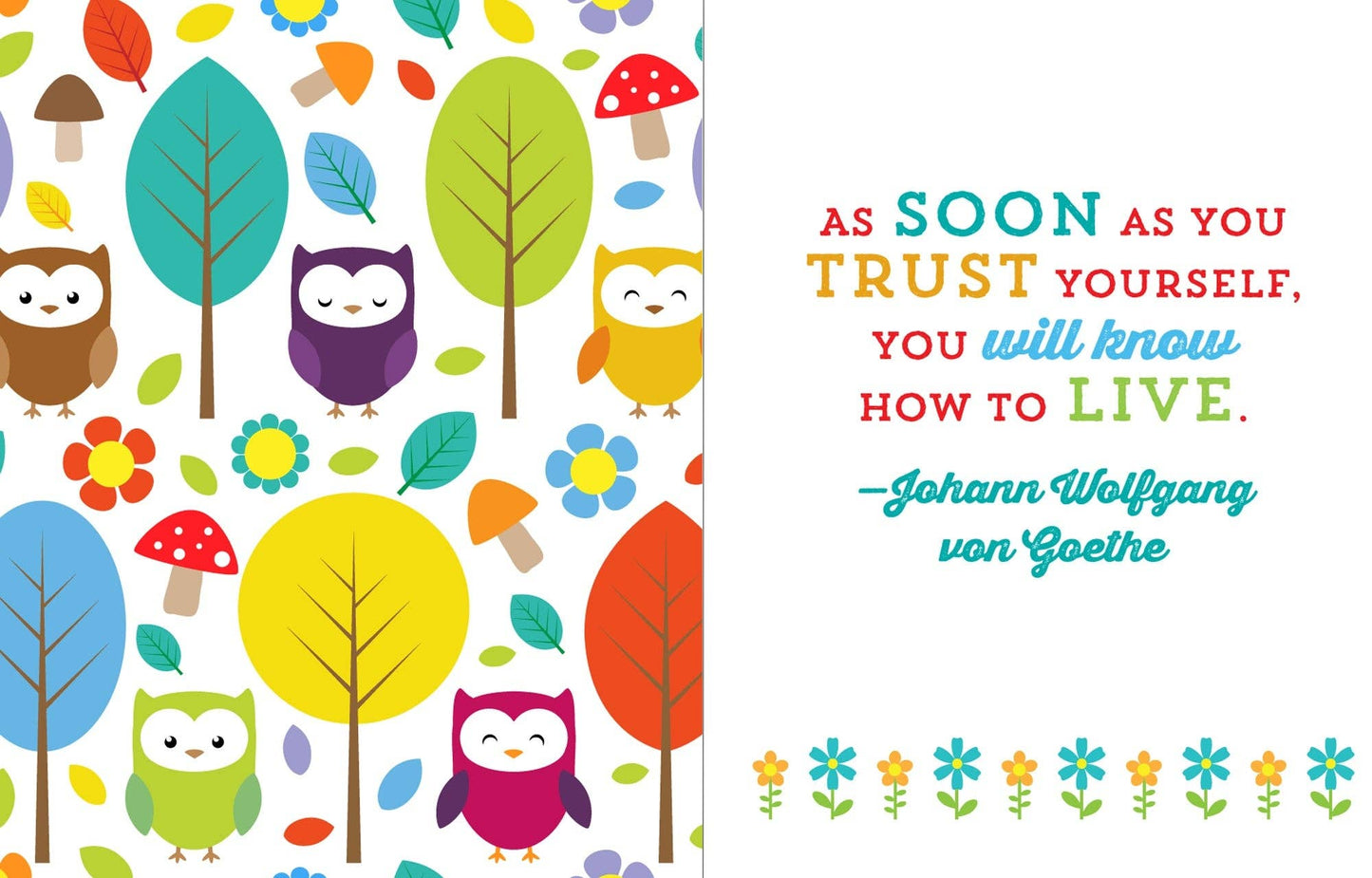 "Live Laugh Love"- Mini Quote Book