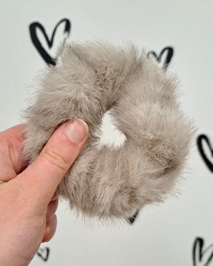 Big Faux Fur Scrunchie