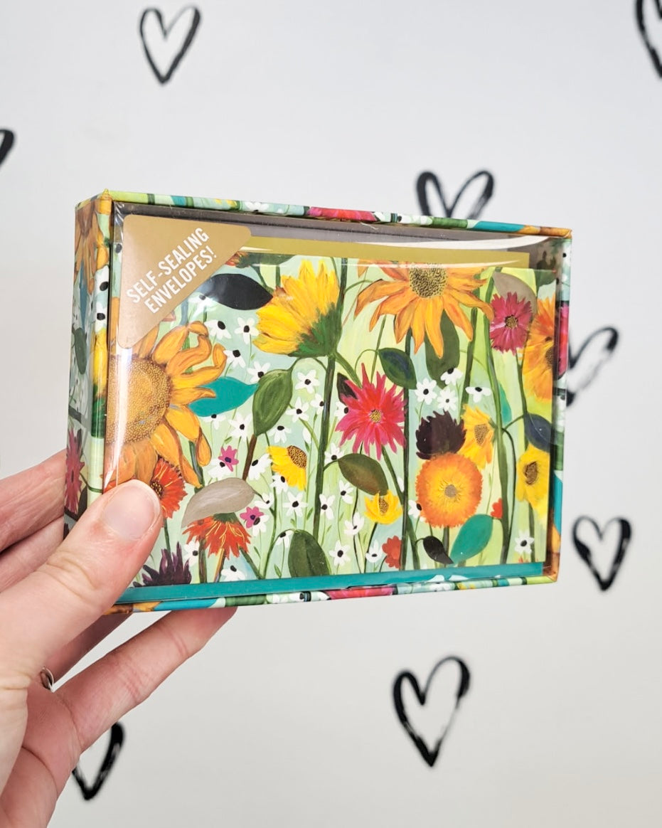 Sunflower Dreams 14 Greeting Cards