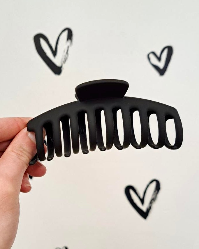 Matte Jumbo Claw Clip