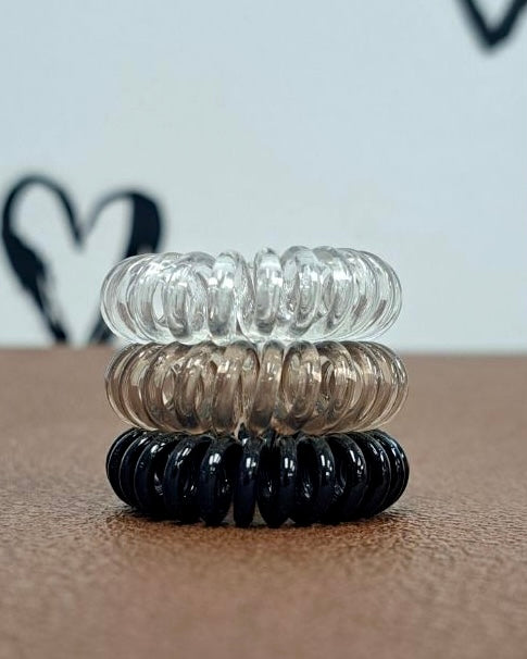 Telephone Cord Hair Elastics