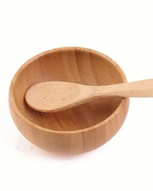 Skincare Mixing Bowl + Spoon Set