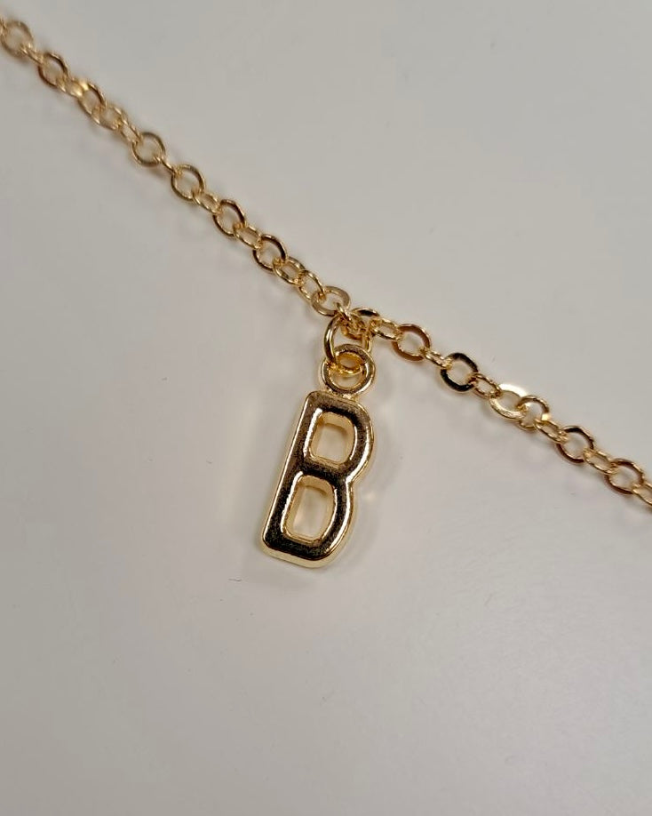 Gold Initial Bracelet