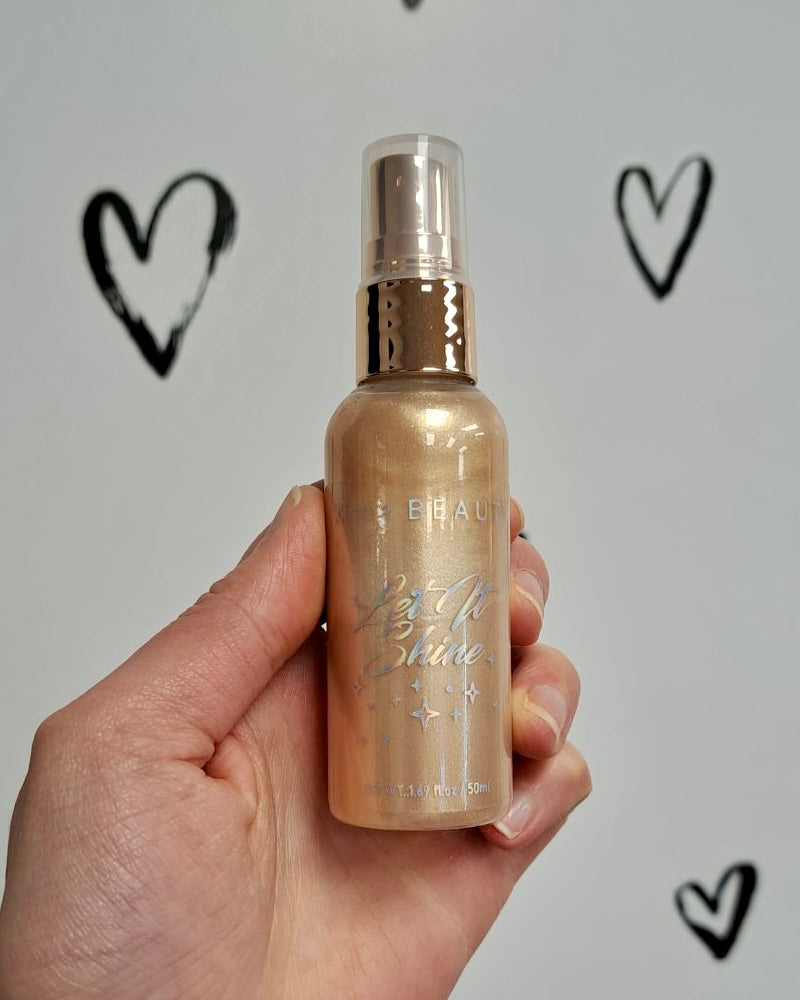 Light Bronze Body Shimmer Spray