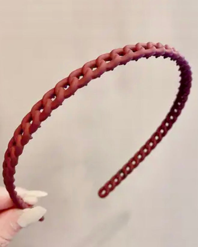 Matte Braided Headband