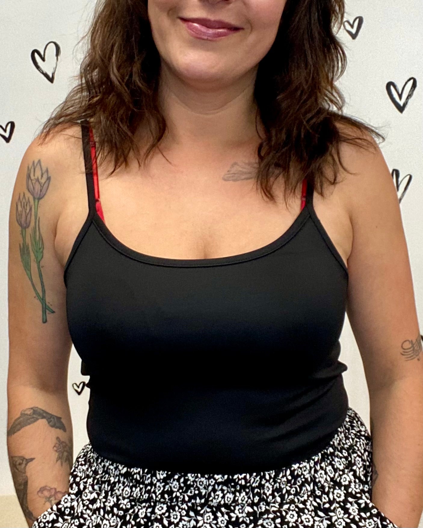 The Million Camisole Tank: Black + White