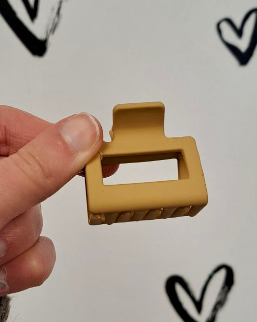 Mini Square Claw Clips