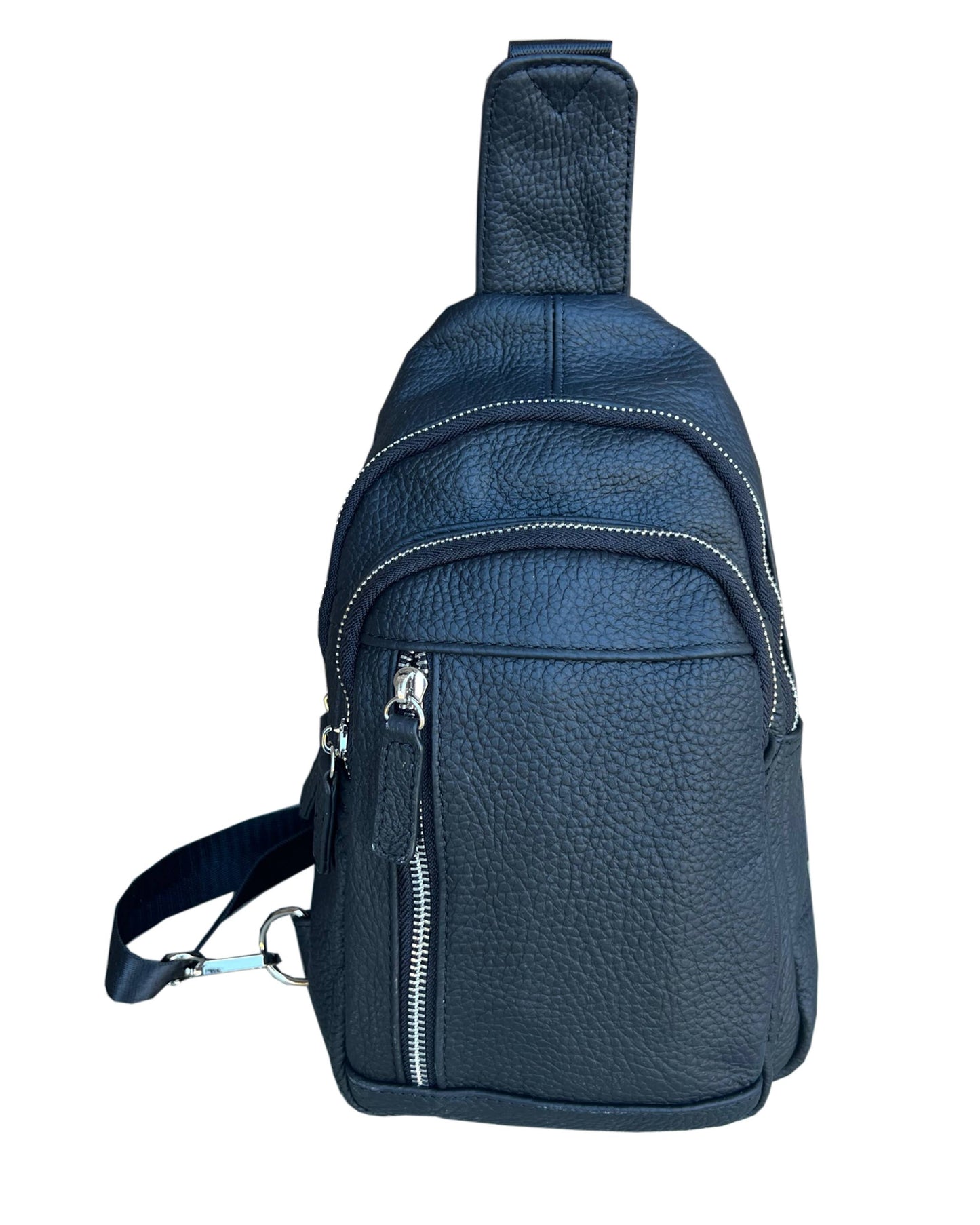 Leather Sling Bag / Backpack