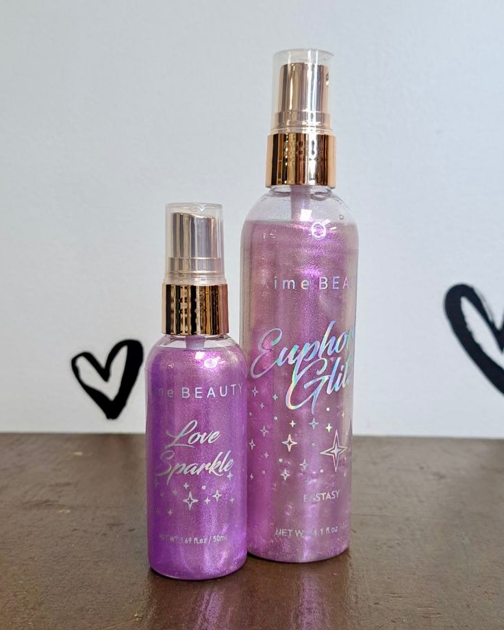 Purple Body Shimmer Spray