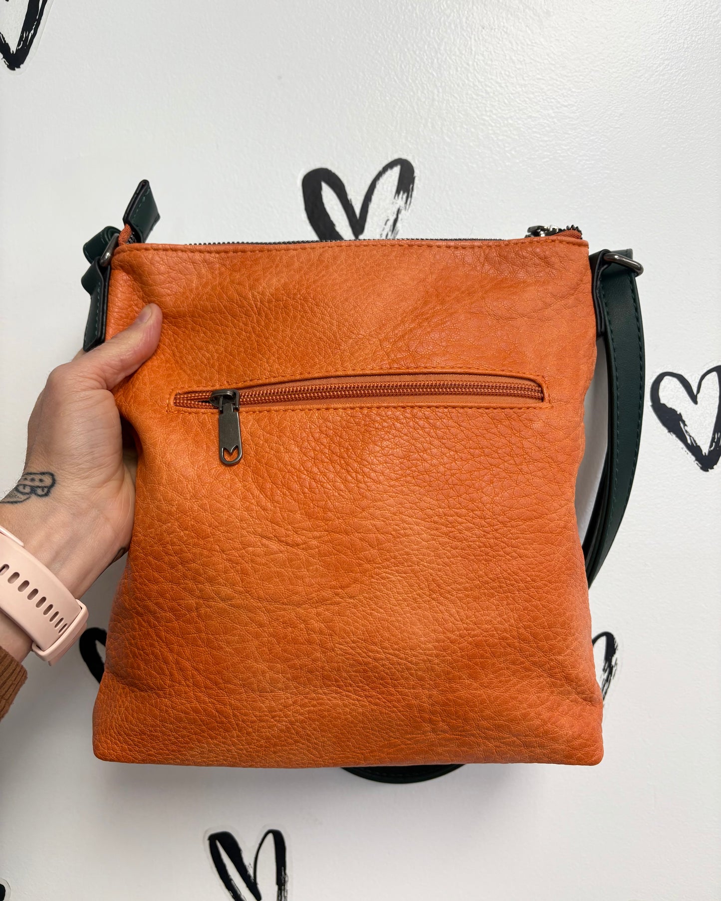Autumn Orange Crossbody Purse 🍁