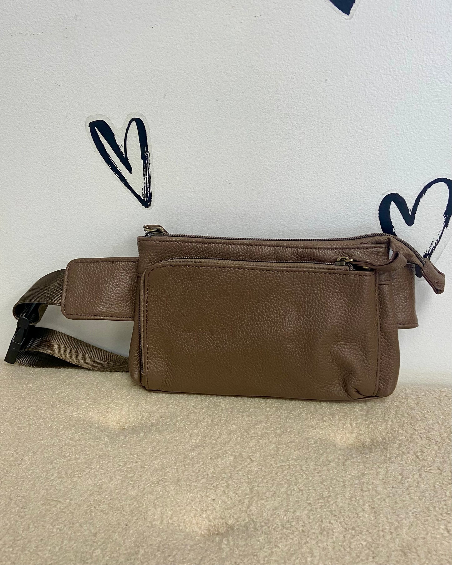 Leather Waist Bag / Fanny Pack