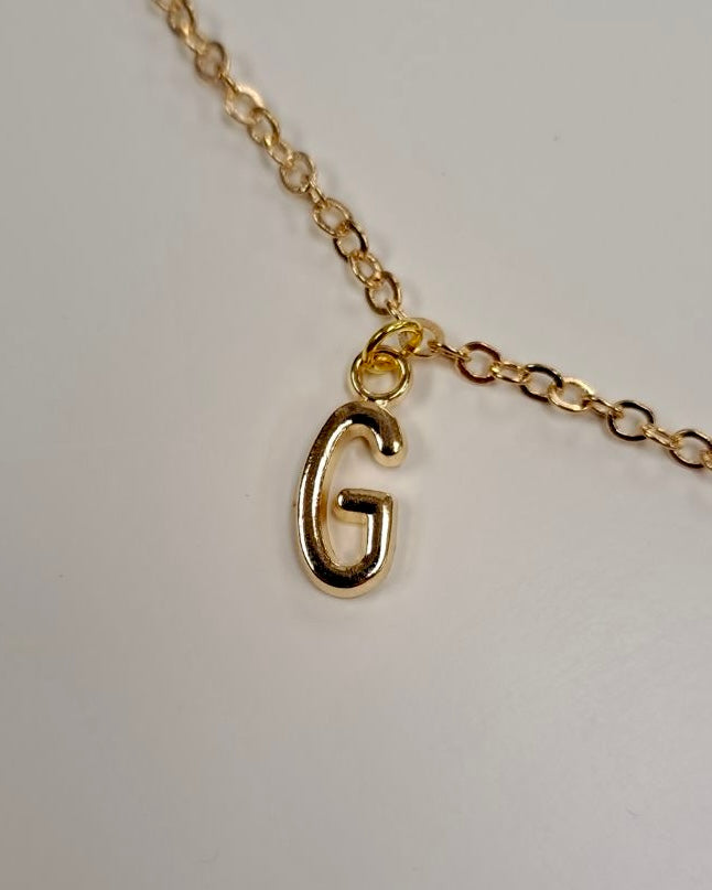 Gold Initial Bracelet