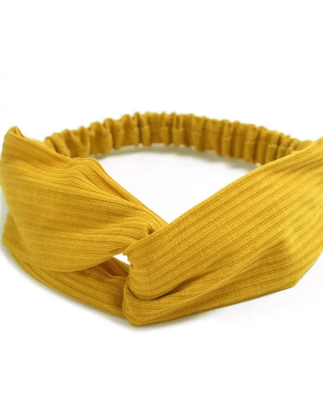 Ribbed Cotton Headband