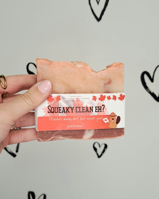 Squeaky Clean, Eh? Natural Soap 🍁