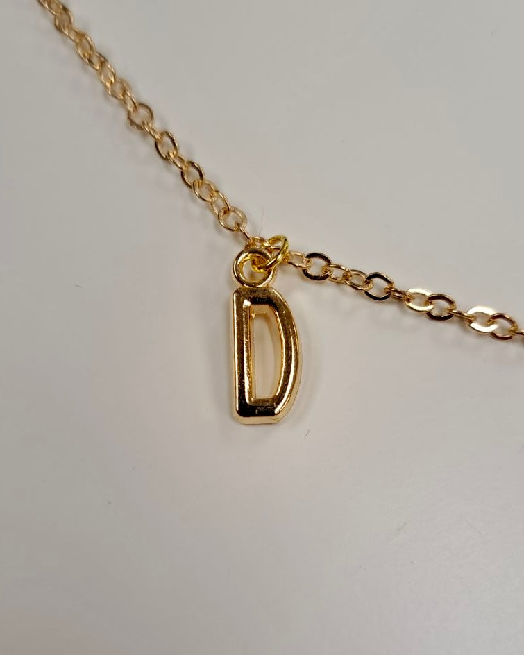 Gold Initial Bracelet
