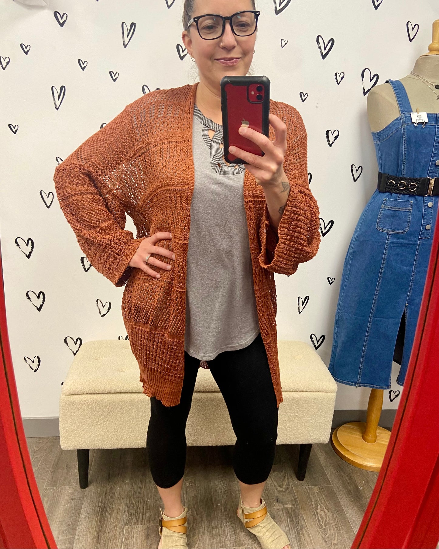 Crochet Boho Cardigan: 6 COLORS