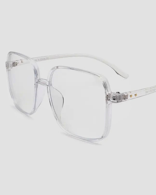 Large Square Blue Light Blocking Glasses