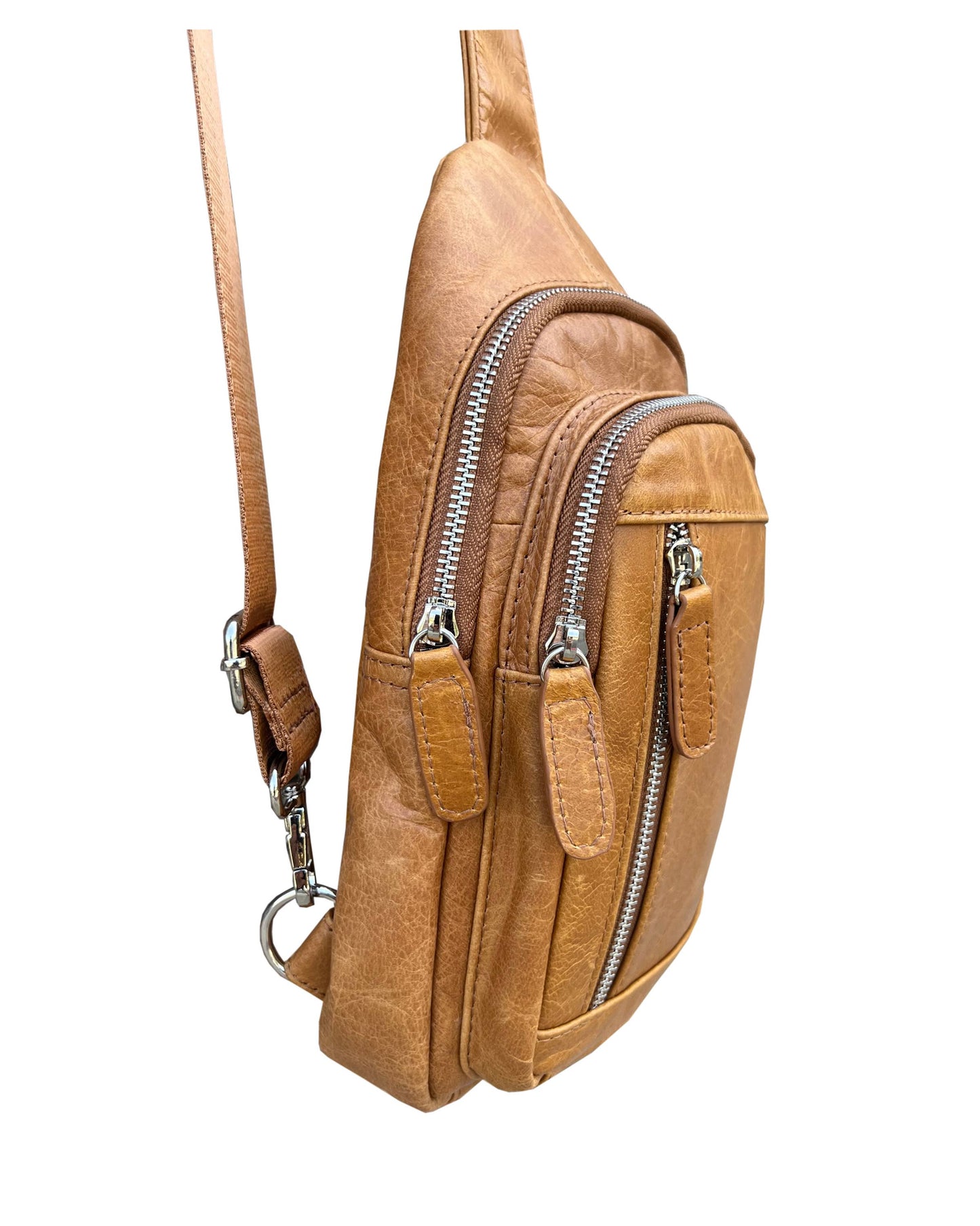 Leather Sling Bag / Backpack