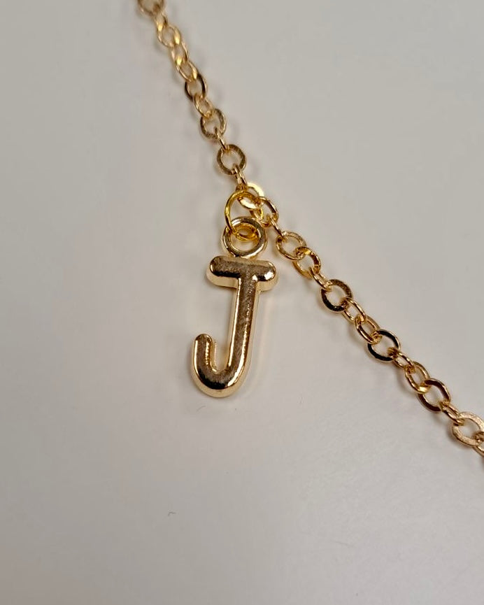 Gold Initial Bracelet