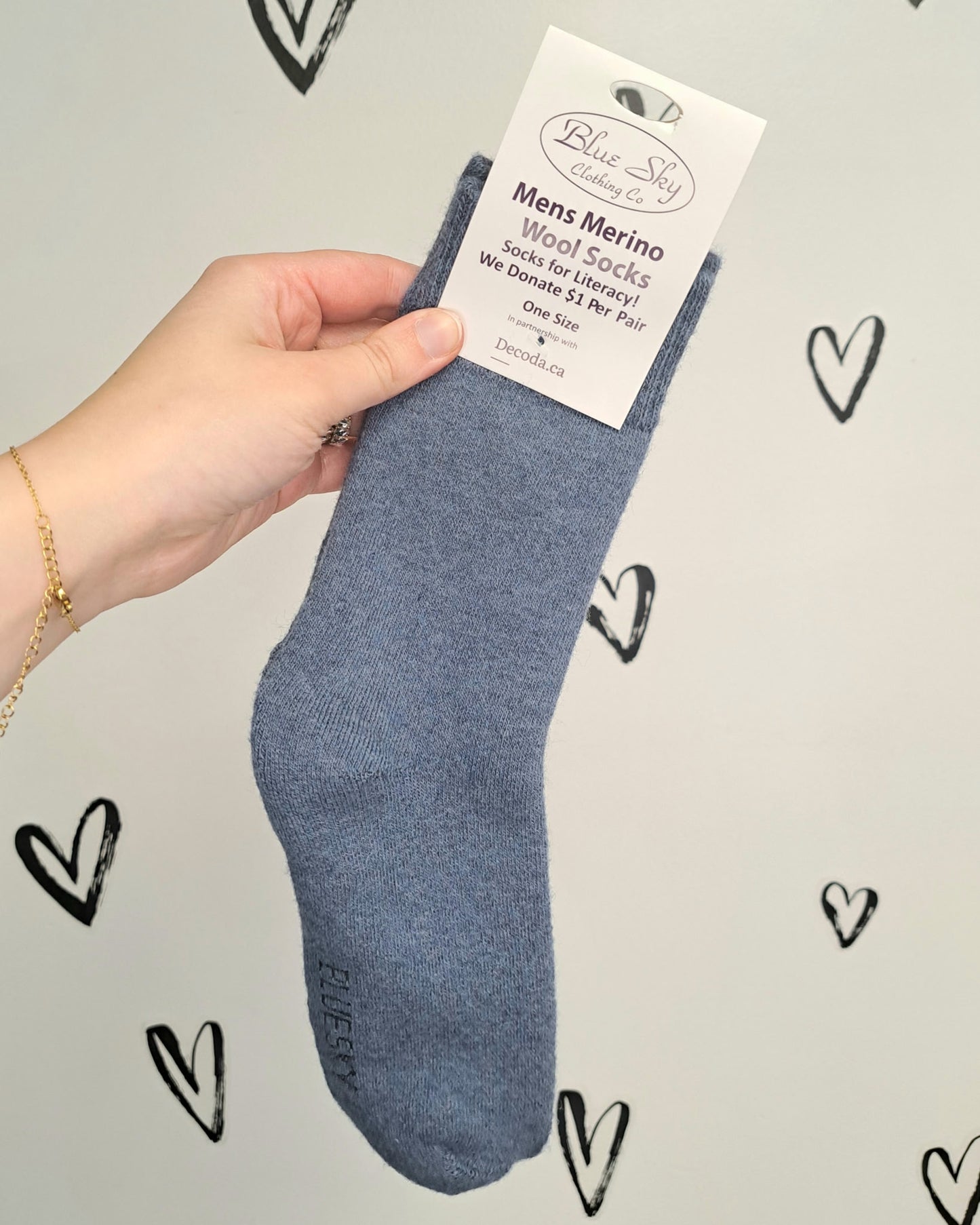 Menโs Merino Wool Socks ๐ 5 COLORS