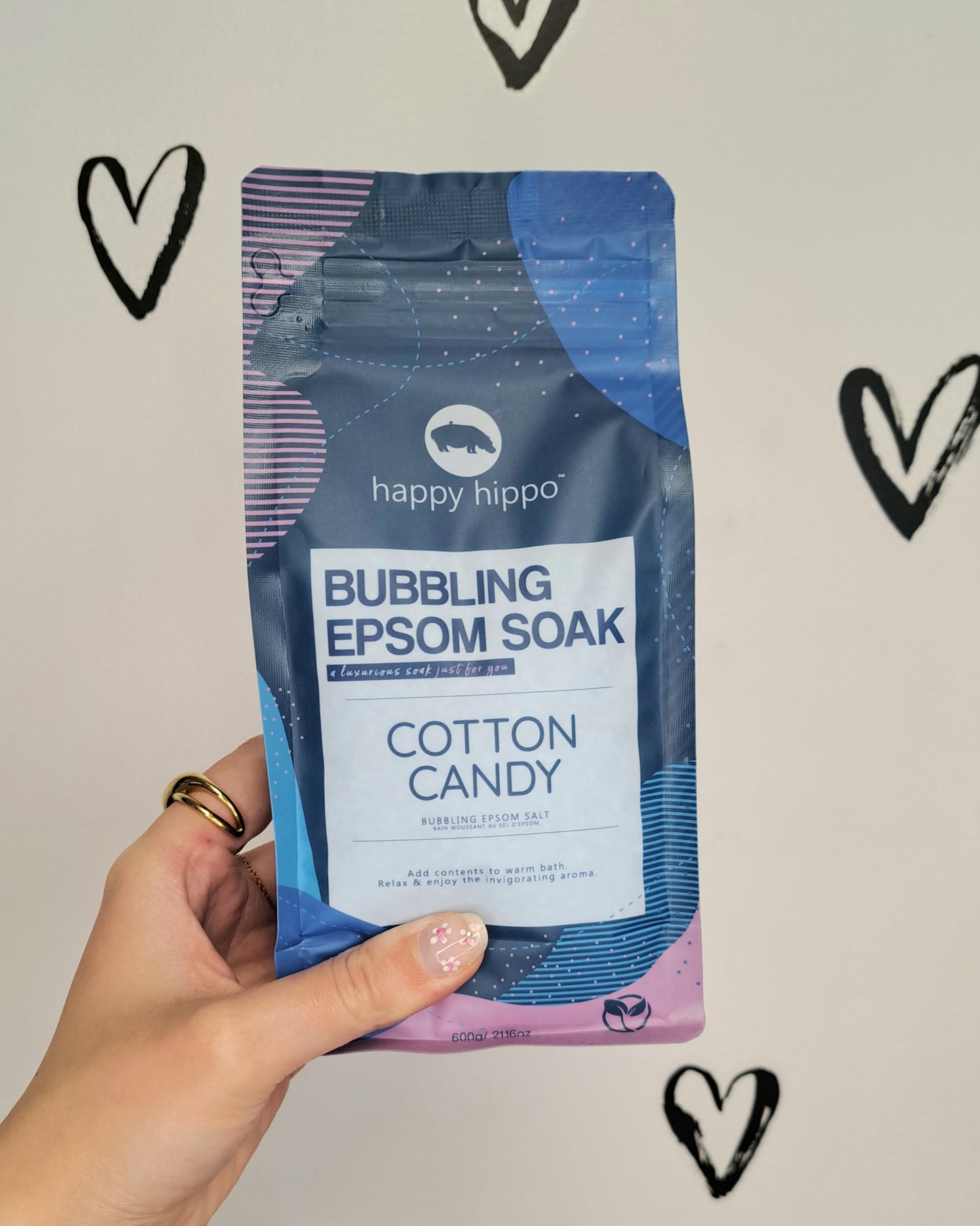 Cotton Candy Bubbling Epsom Soak 🍁