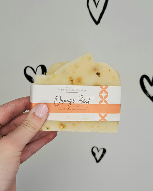 Orange Zest Natural Soap 🍁