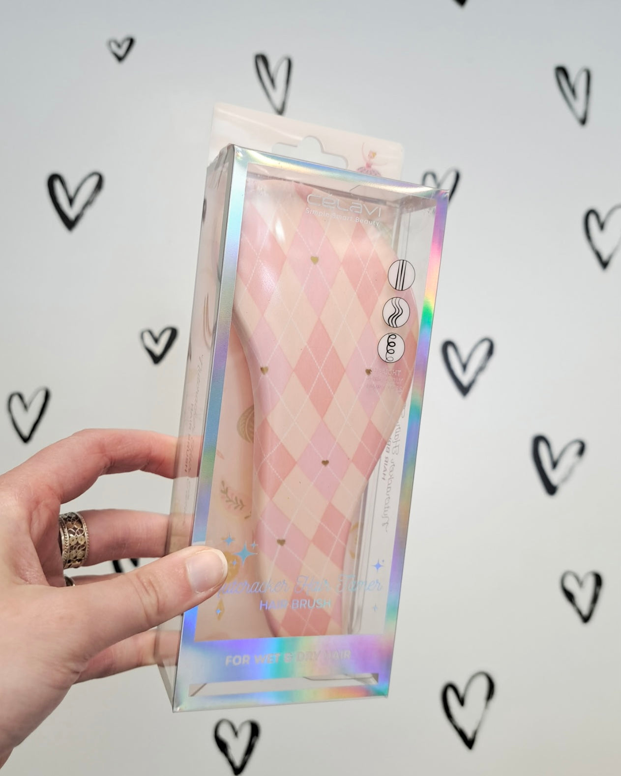 Wet + Dry Hair Tamer Brush