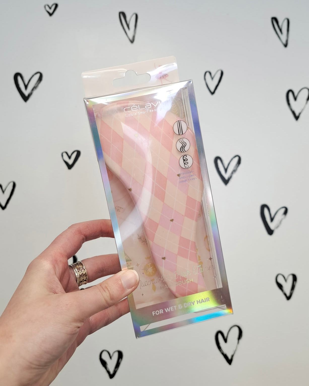 Wet + Dry Hair Tamer Brush