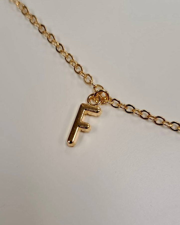 Gold Initial Bracelet