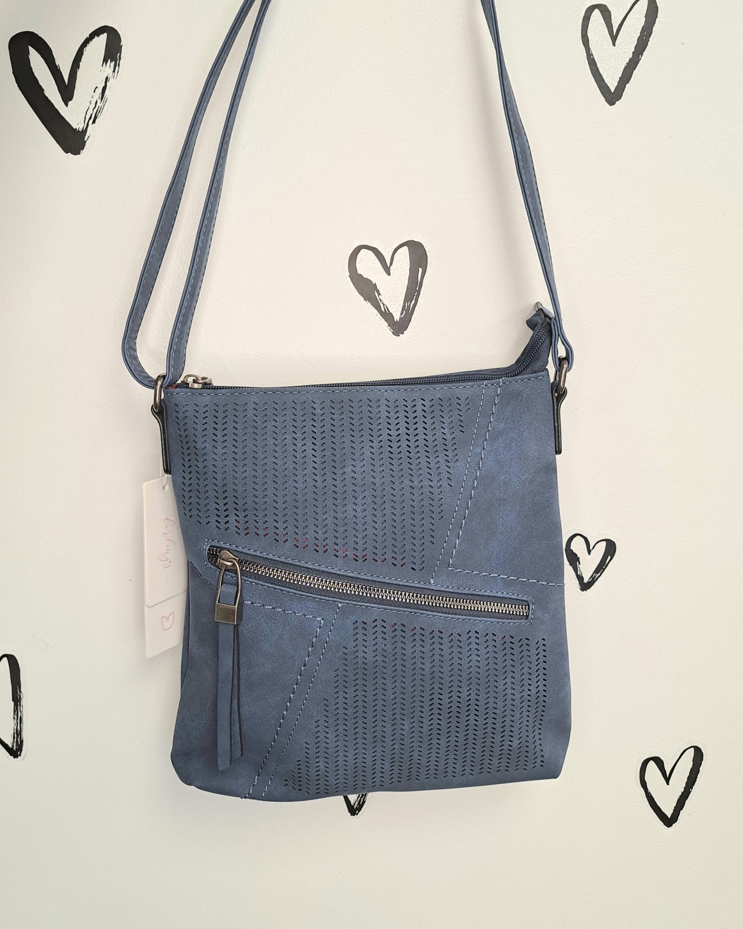 Vegan Suede Crossbody Purse π 8 COLORS
