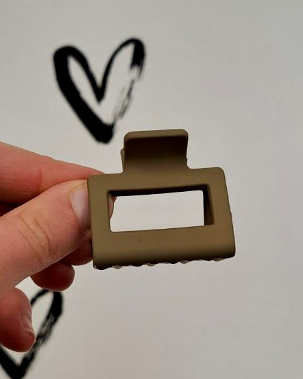 Mini Square Claw Clips