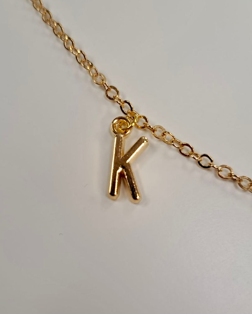 Gold Initial Bracelet