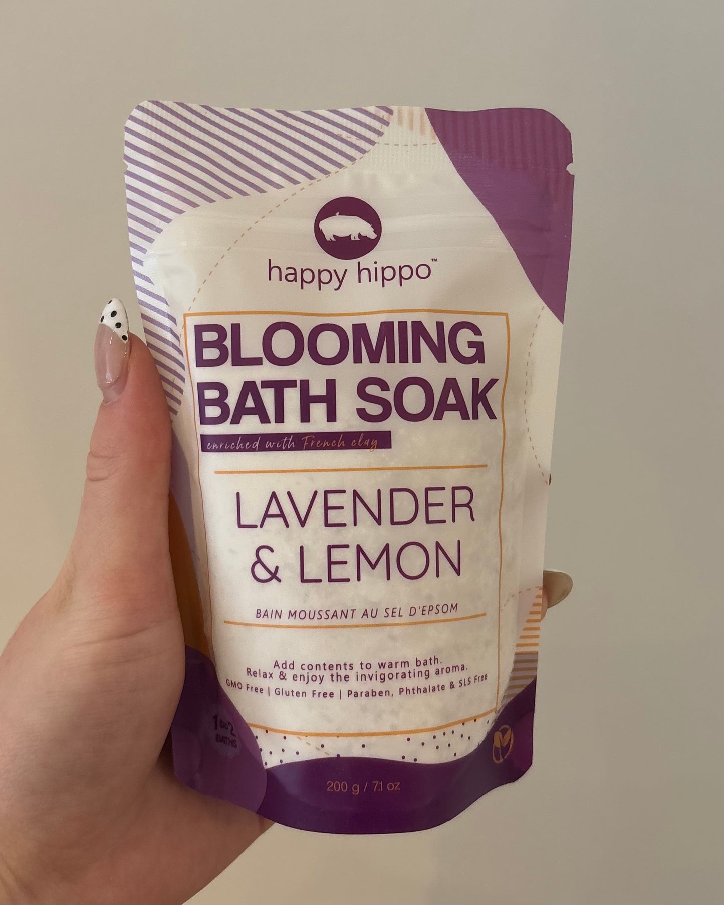 Lavender + Lemon Blooming Bath Soak š