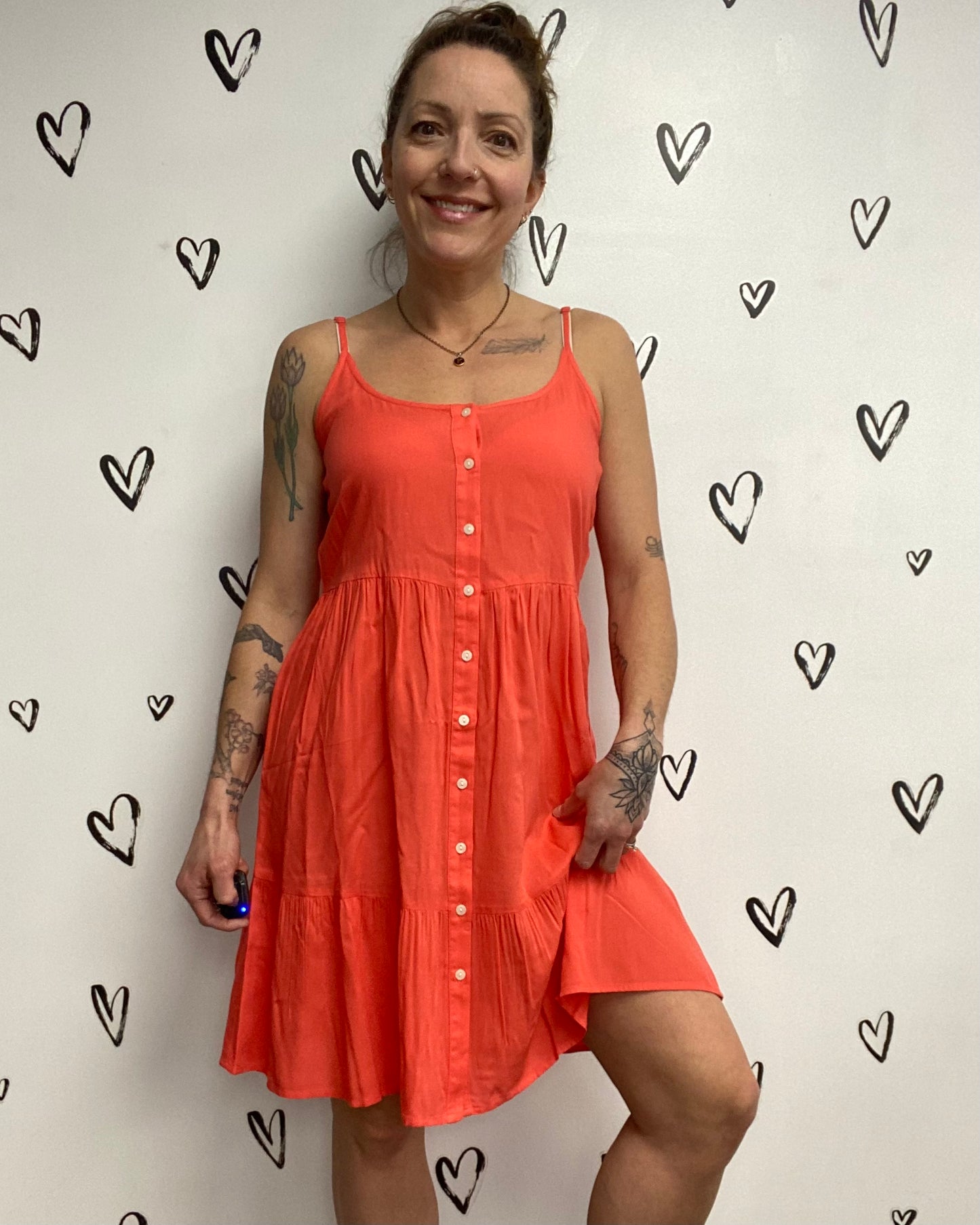 The Bumpy Short Singlet Dress