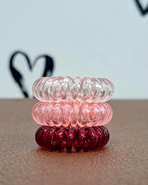 Telephone Cord Hair Elastics