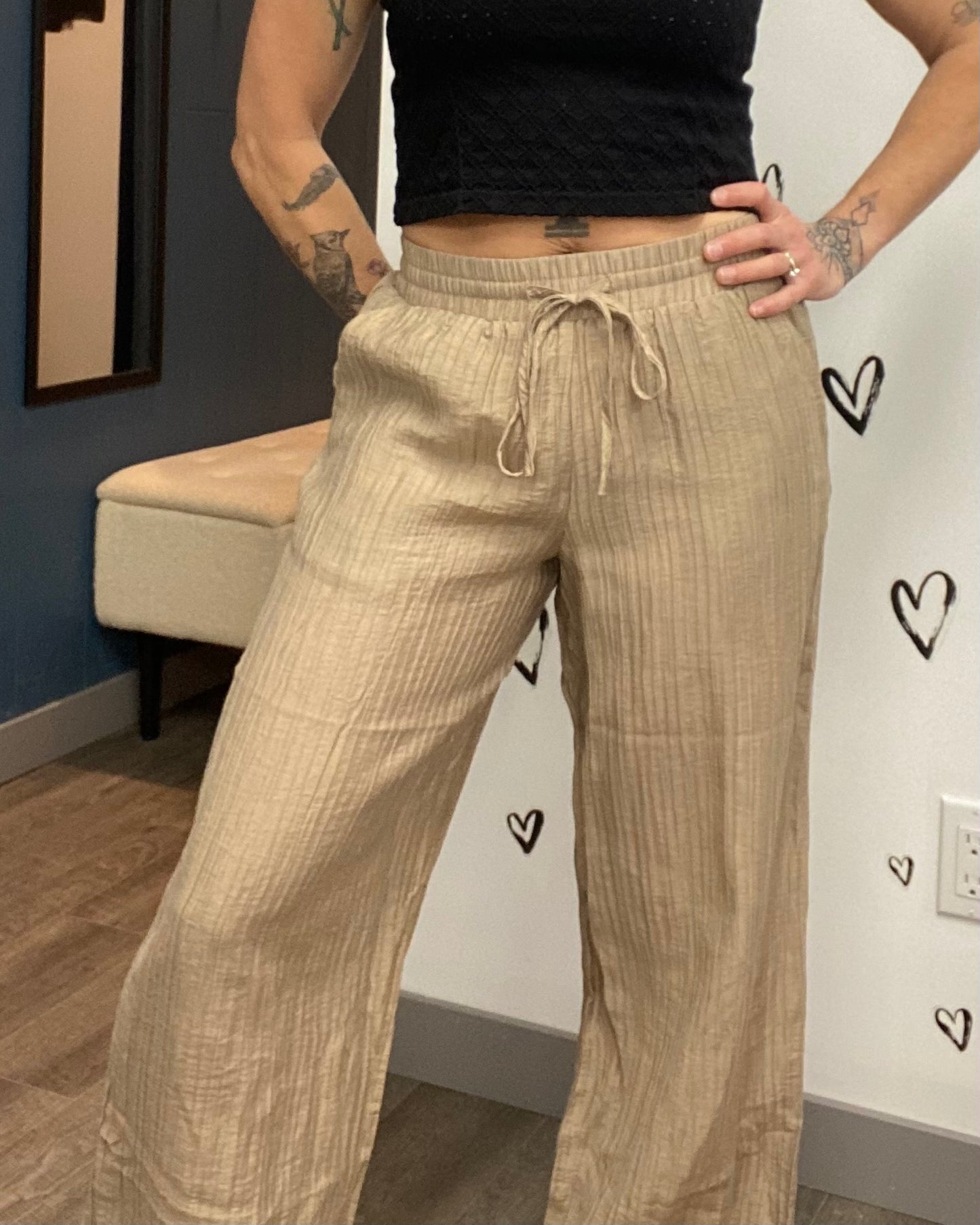 The Bettal Wide Leg Pants