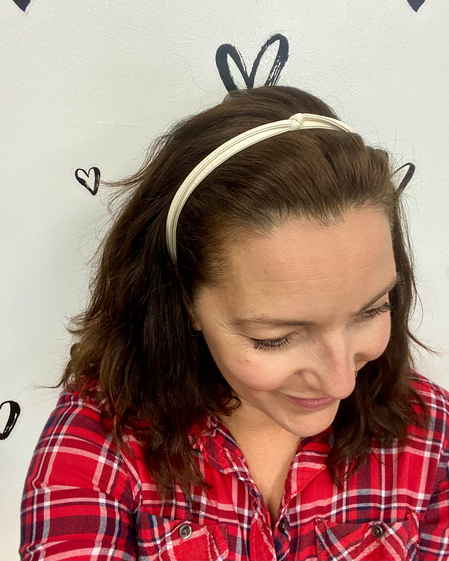 Faux Leather Headband