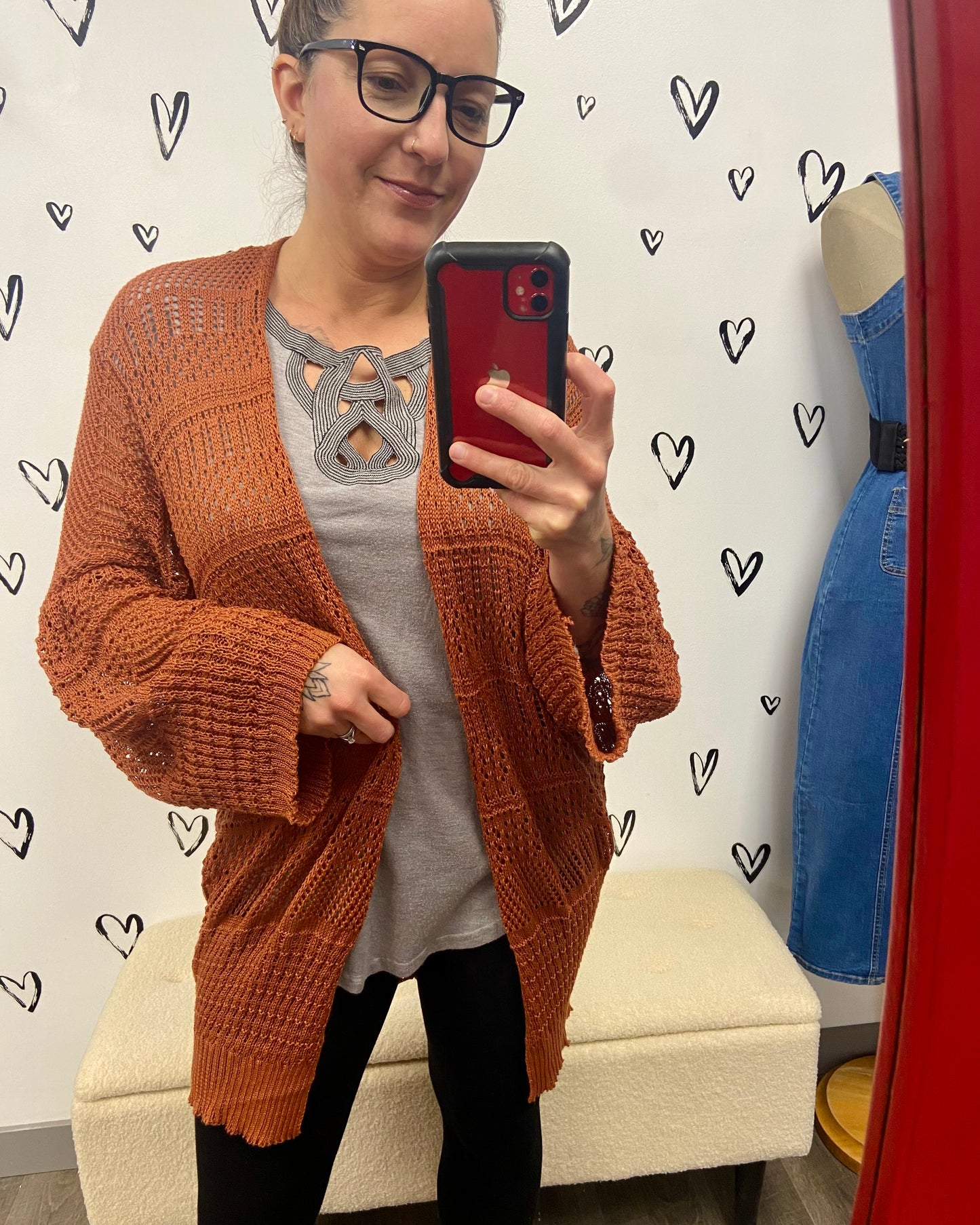 Crochet Boho Cardigan: 6 COLORS