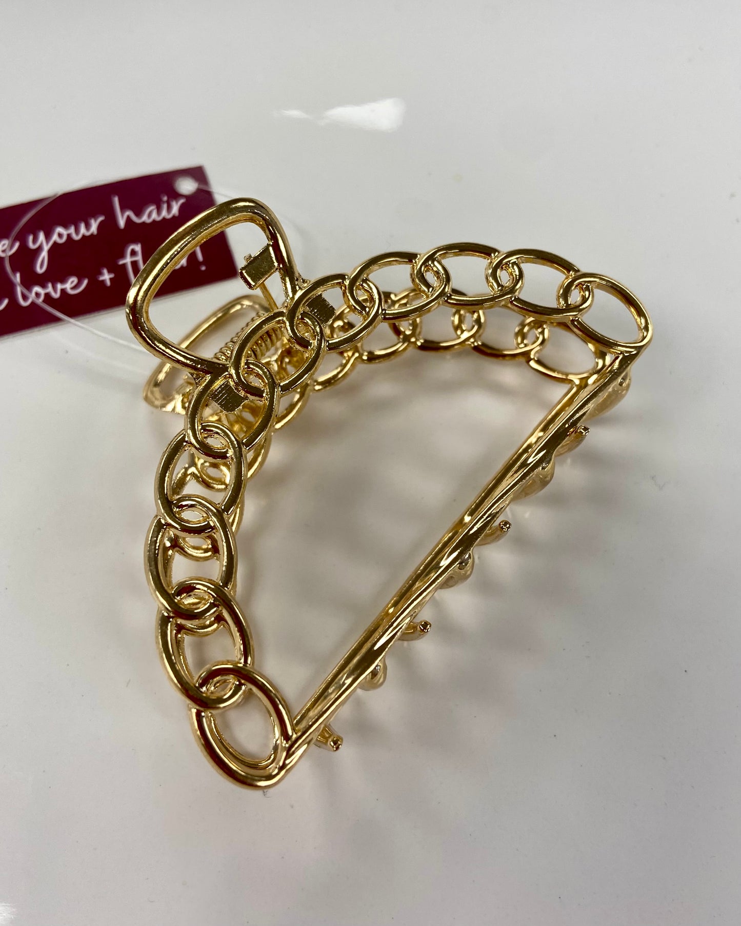 Gold Medium Claw Hair Clip