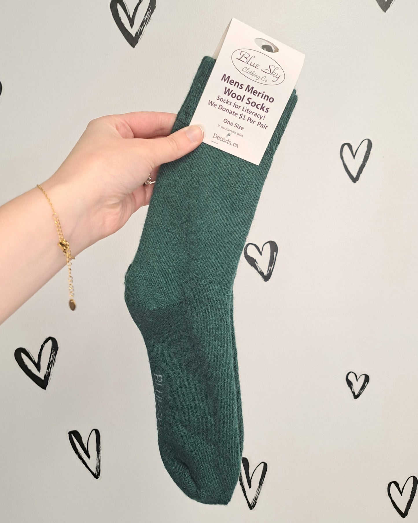 Menโs Merino Wool Socks ๐ 5 COLORS