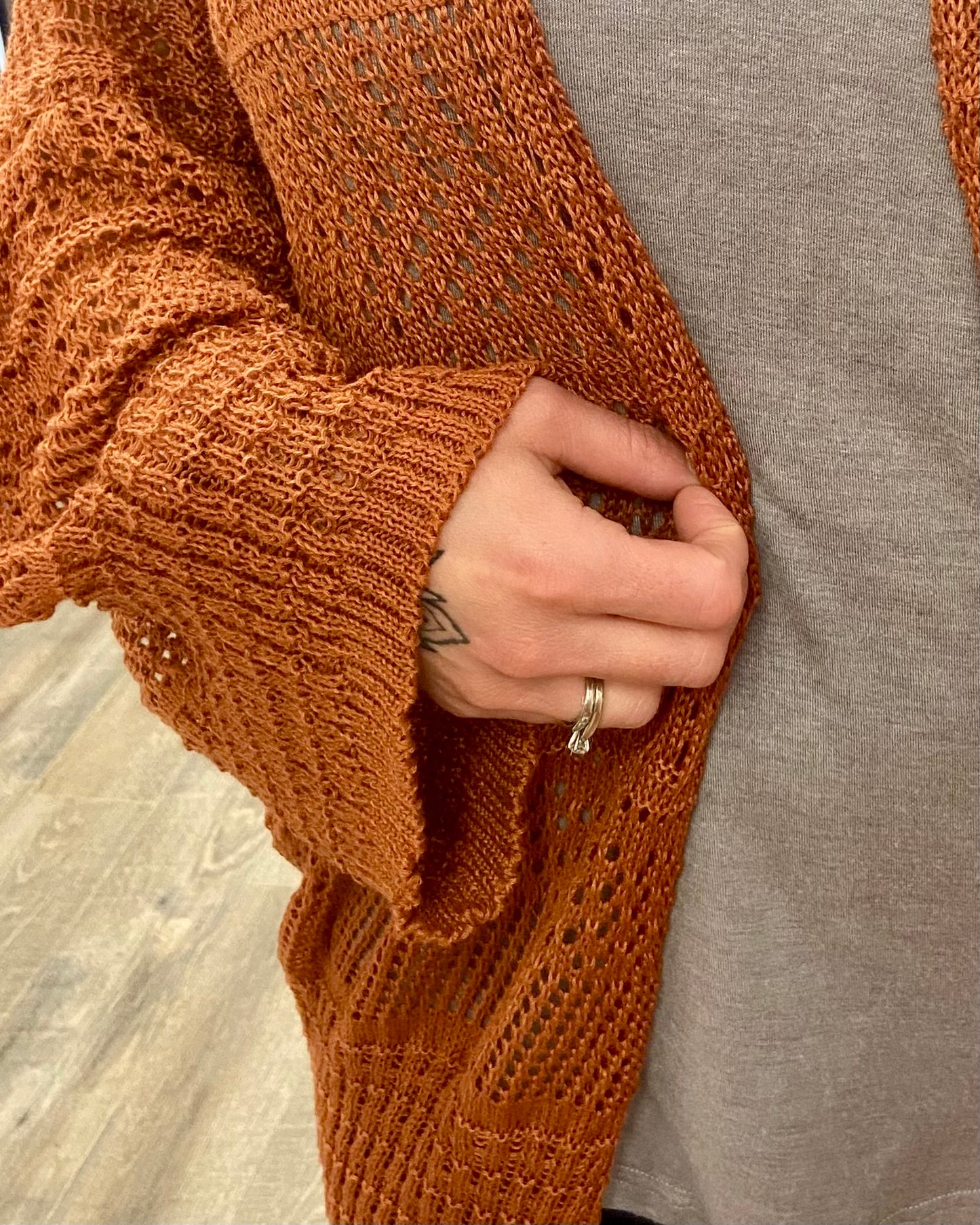 Crochet Boho Cardigan: 6 COLORS