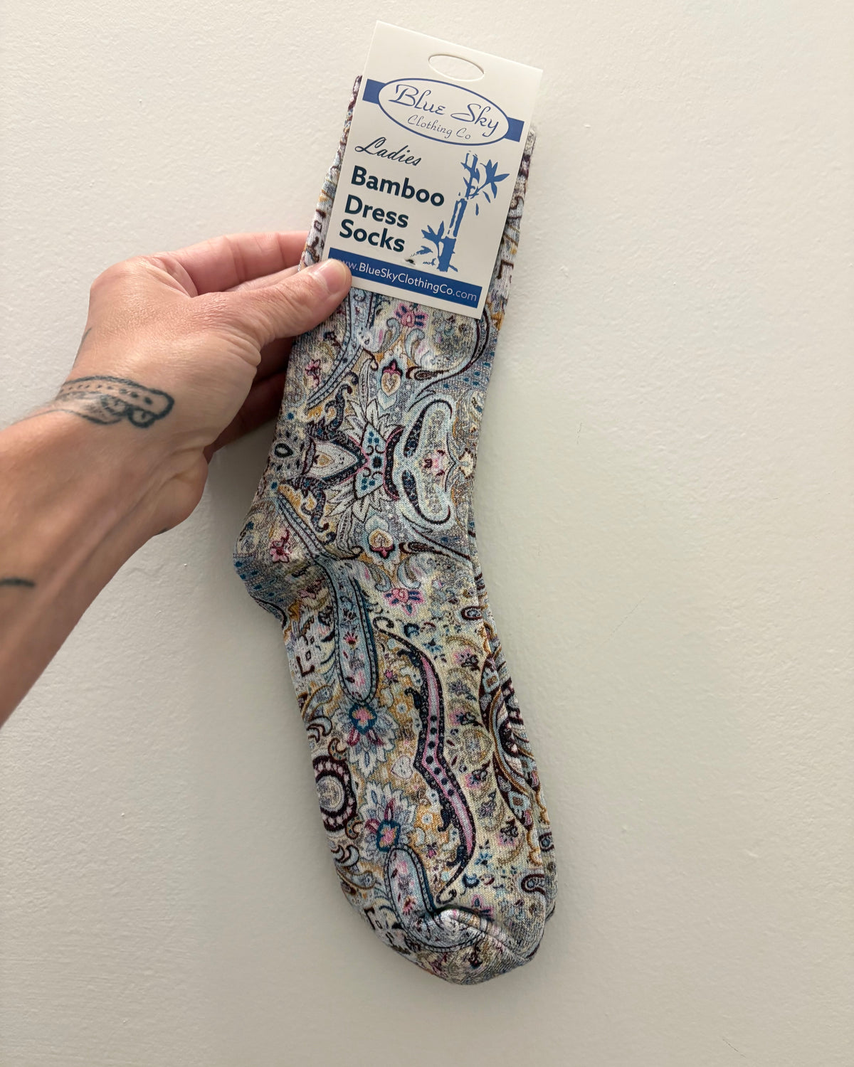 Denim Parade Bamboo Dress Socks 🍁