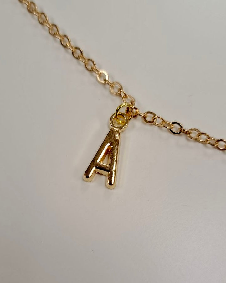 Gold Initial Bracelet