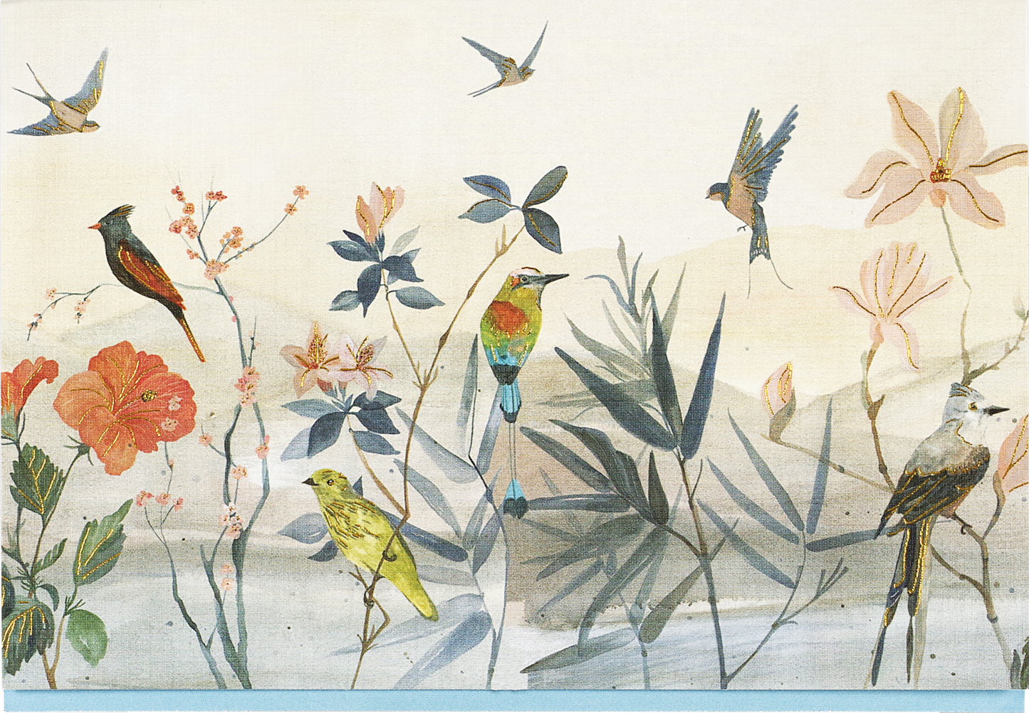 Bird Garden 14 Greeting Cards