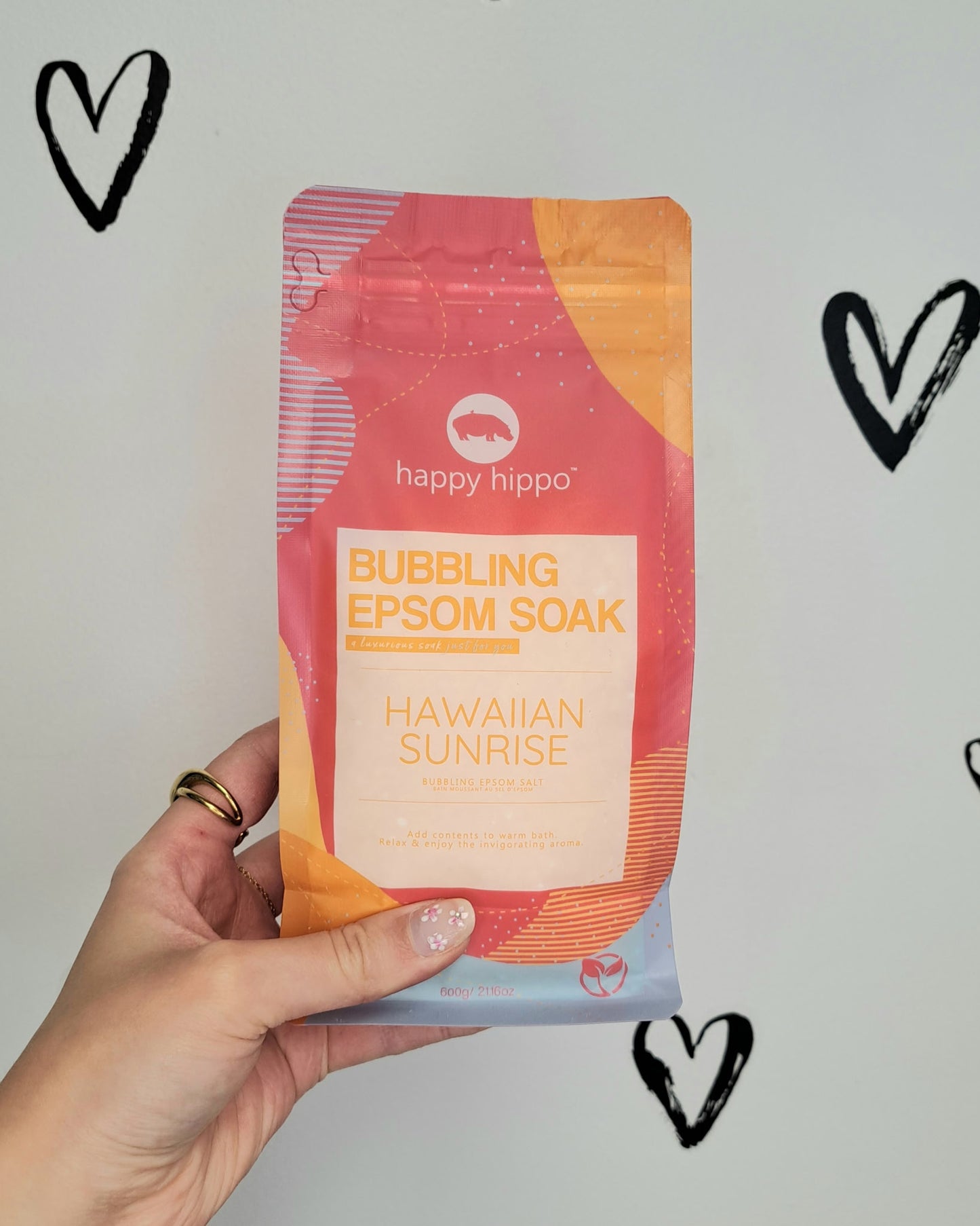 Hawaiian Sunrise Bubbling Epsom Soak 🍁