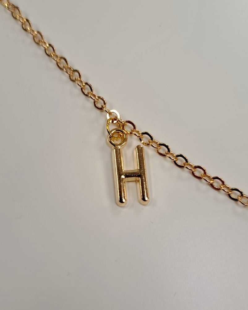 Gold Initial Bracelet