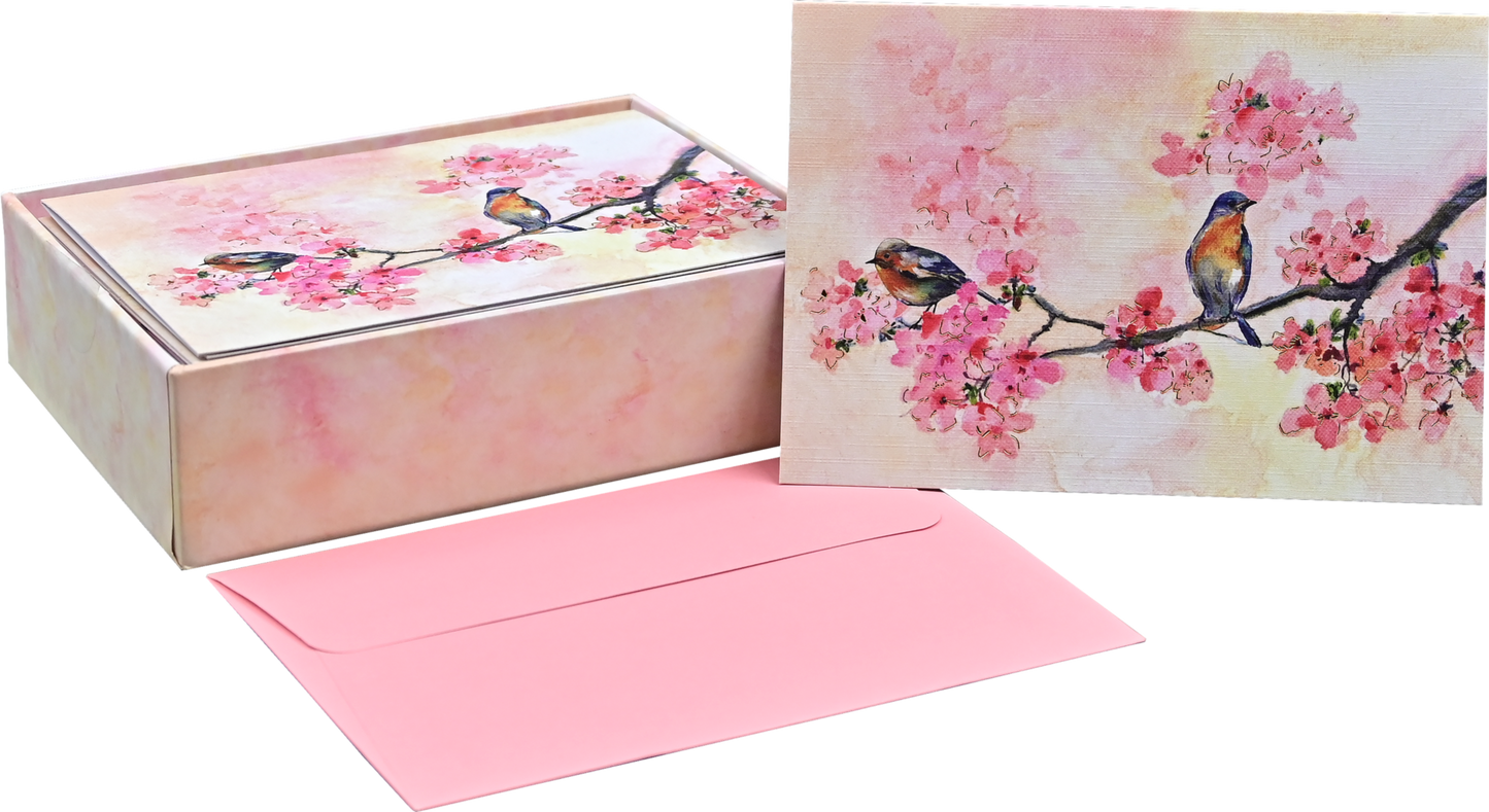 Cherry Blossoms in Spring 14 Greeting Cards