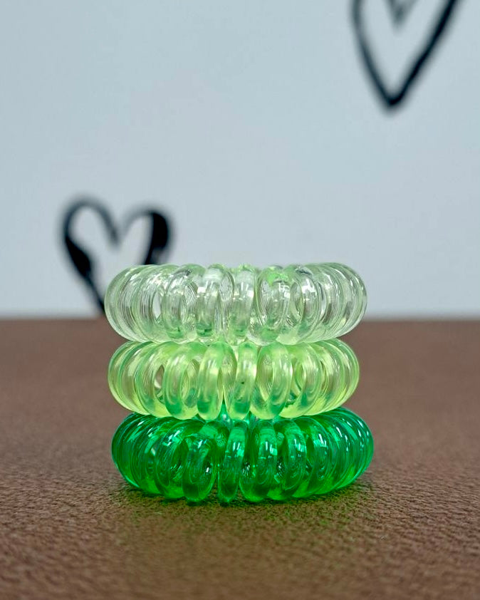 Telephone Cord Hair Elastics