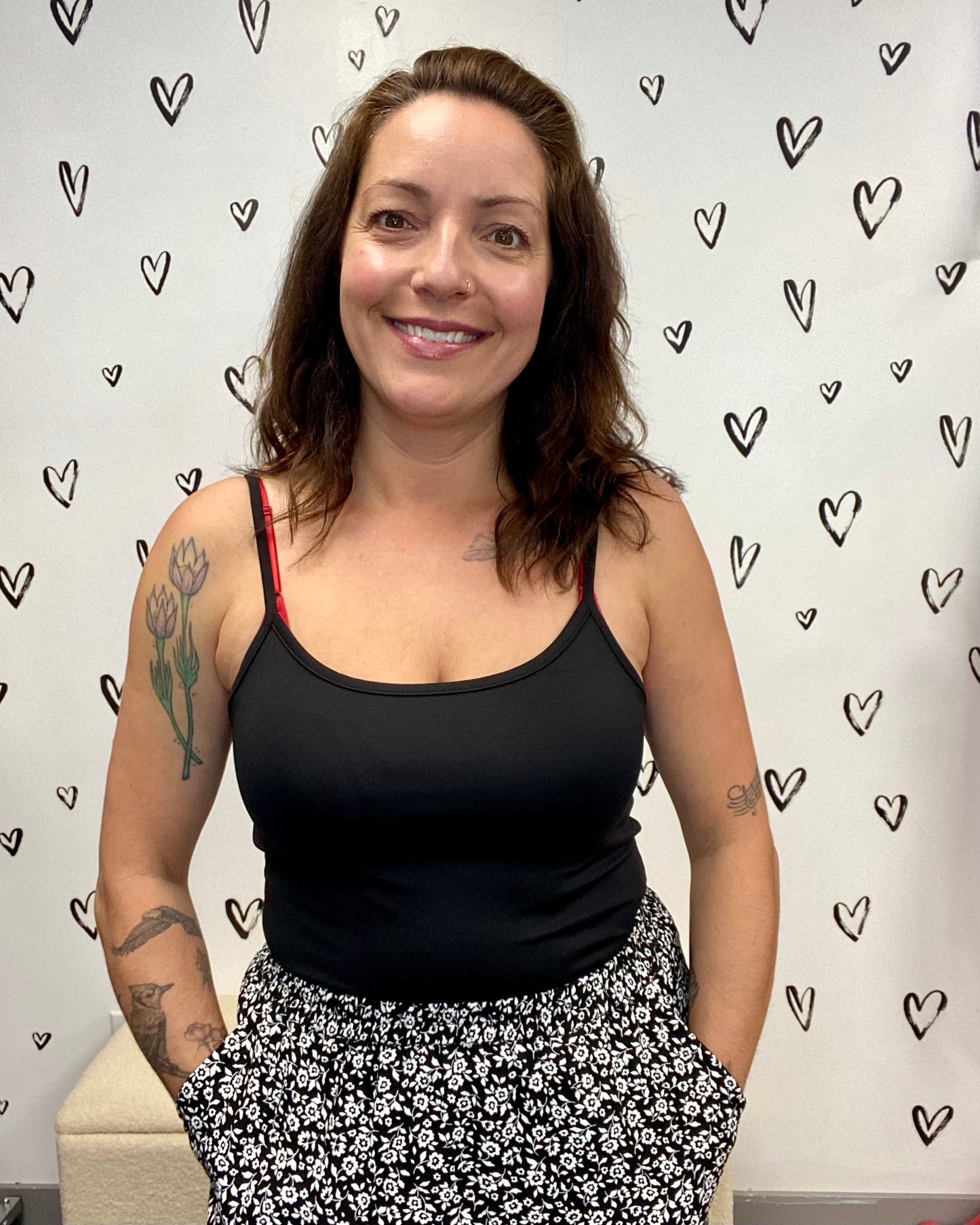 The Million Camisole Tank: Black + White