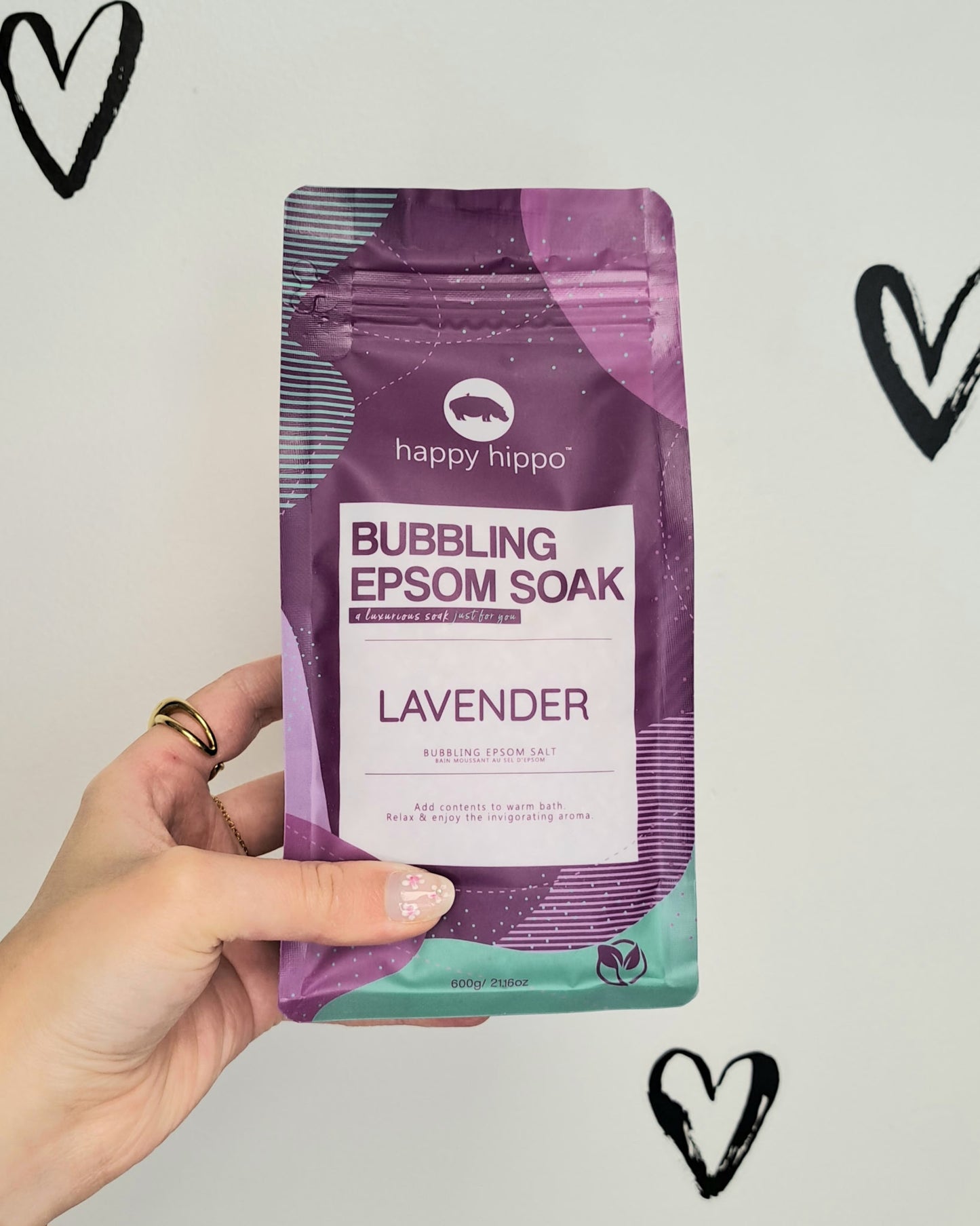 Lavender Bubbling Epsom Soak 🍁